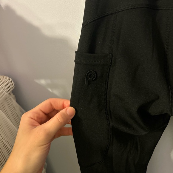 Pop fit black bow leggings size xs new - Picture 4 of 6